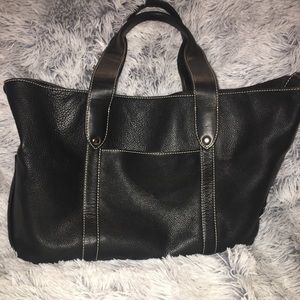 HUGE Fossil Black Bag • NWOT